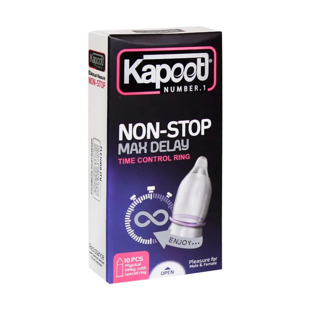 کاندوم کاپوت مدل Non Stop Max Delay کاندوم کاپوت مدل Non Stop Max Delay