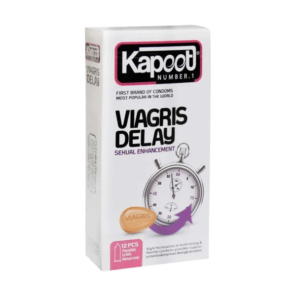 خرید کاندوم کاپوت مدل Viagris Delay