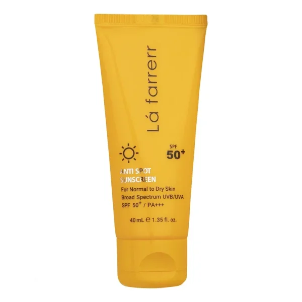 خرید کرم ضدآفتاب و ضدلک بی رنگ لافارر مدل SPF50 مناسب پوست خشک و معمولی